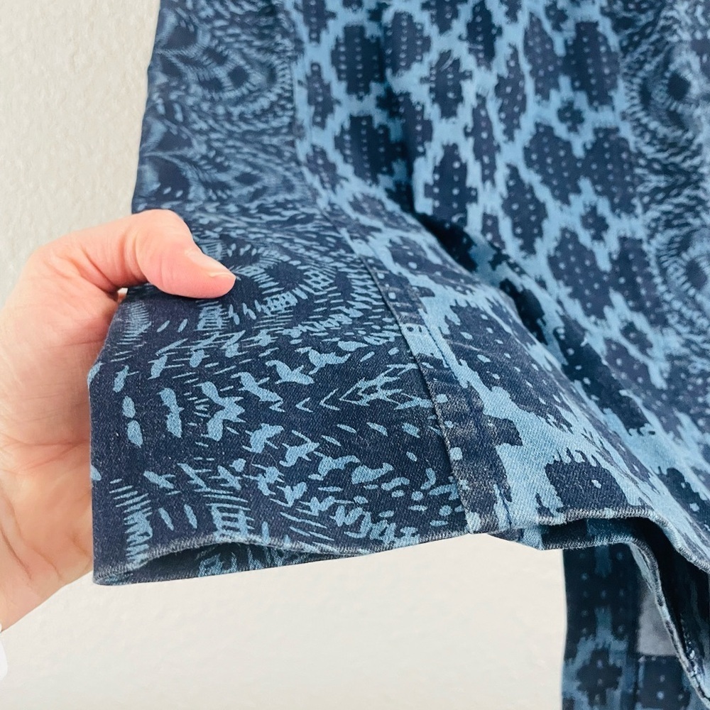 Anthropologie Tracy Reese Alai Ikat Midi Pencil Skirt - Picture 6 of 10